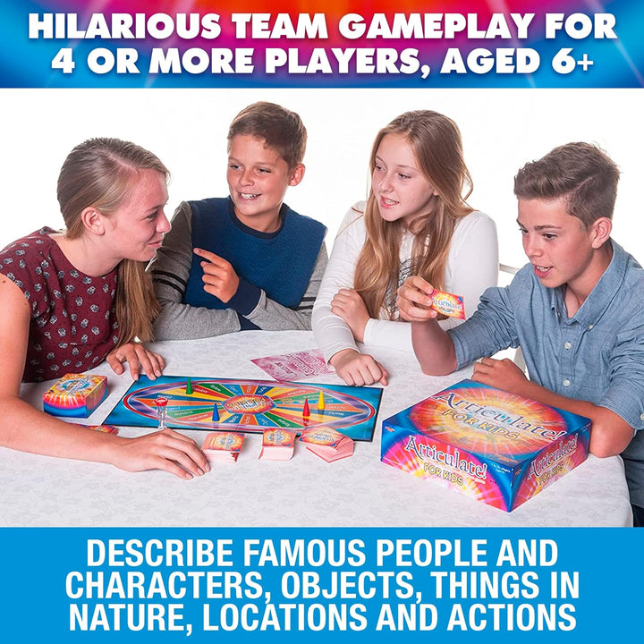 Drumond Park Articulate! for Kids - Family Kids Board Game | The Fast Talking Description Game|An Ideal Christmas Gift, Family Games for Adults and Children Suitable from 6+ Years