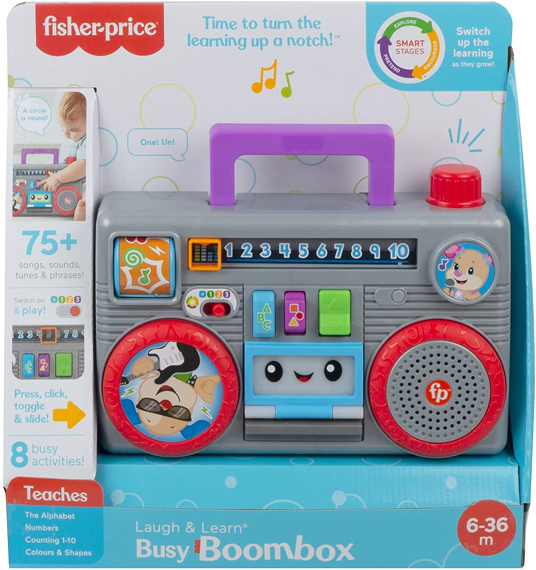 Fisher-Price Laugh &amp; Learn Busy Boombox