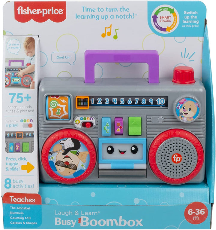 Fisher-Price Laugh &amp; Learn Busy Boombox