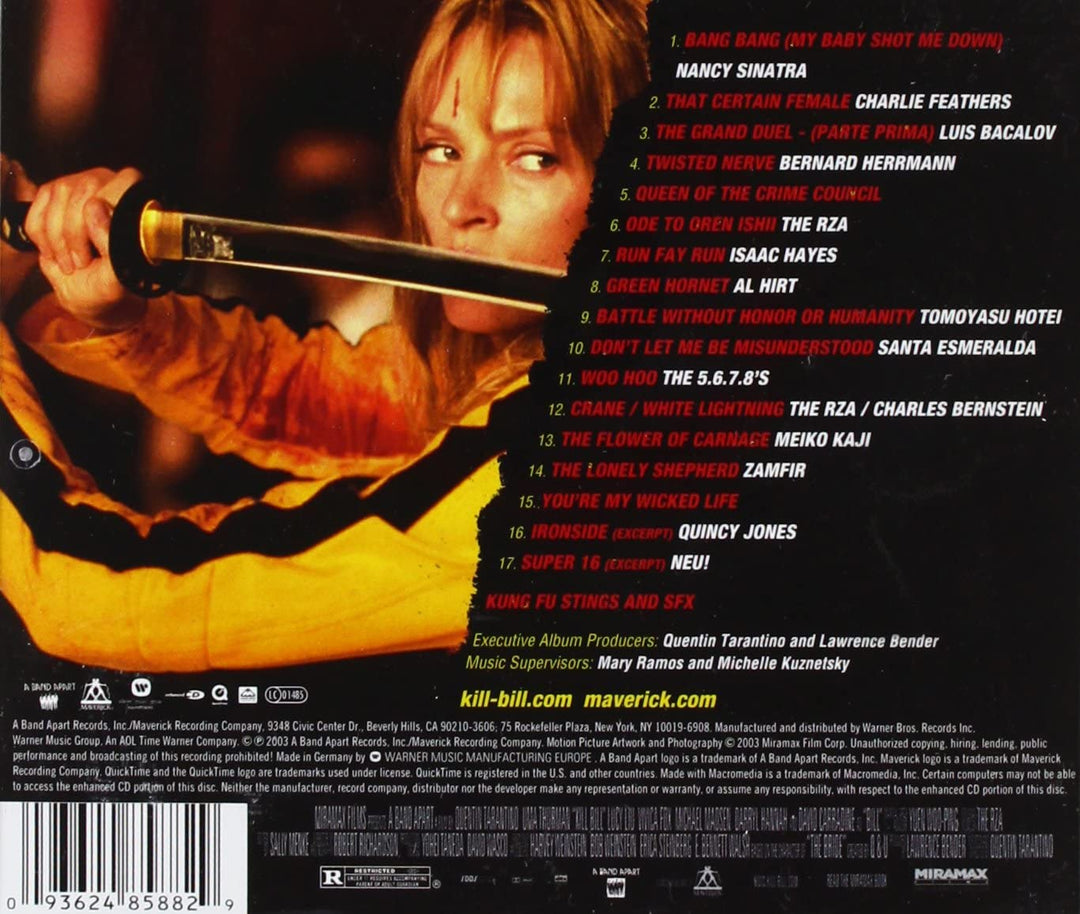 Kill Bill Vol. 1explicit_lyrics [Audio CD]