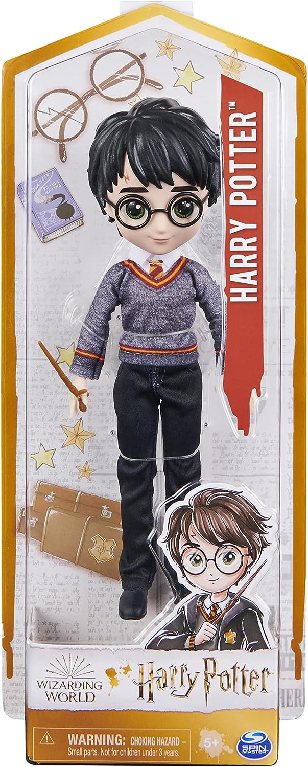 Wizarding World 8-inch Harry Potter Doll, Kids Toys for Girls