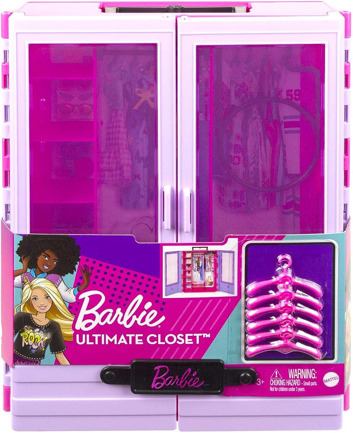 Barbie Fashionistas Ultimate Closet Accessory, Translucent Doors, Storage Space