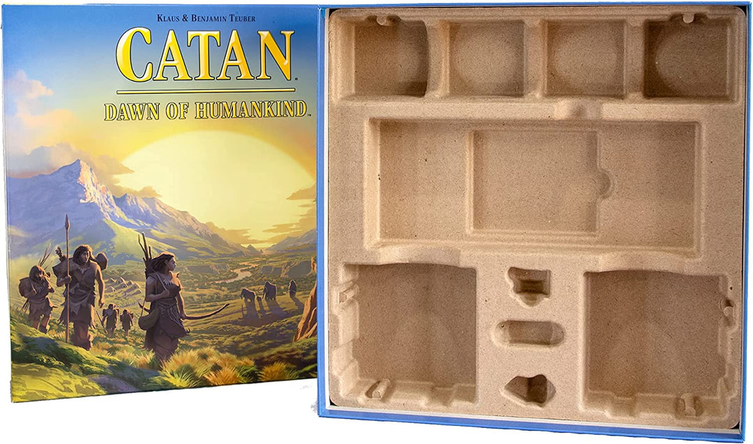 Catan Studios Dawn of Humankind: Catan Board Game Ages 12+ 3-4 Players 90+ Minutes Playing Time