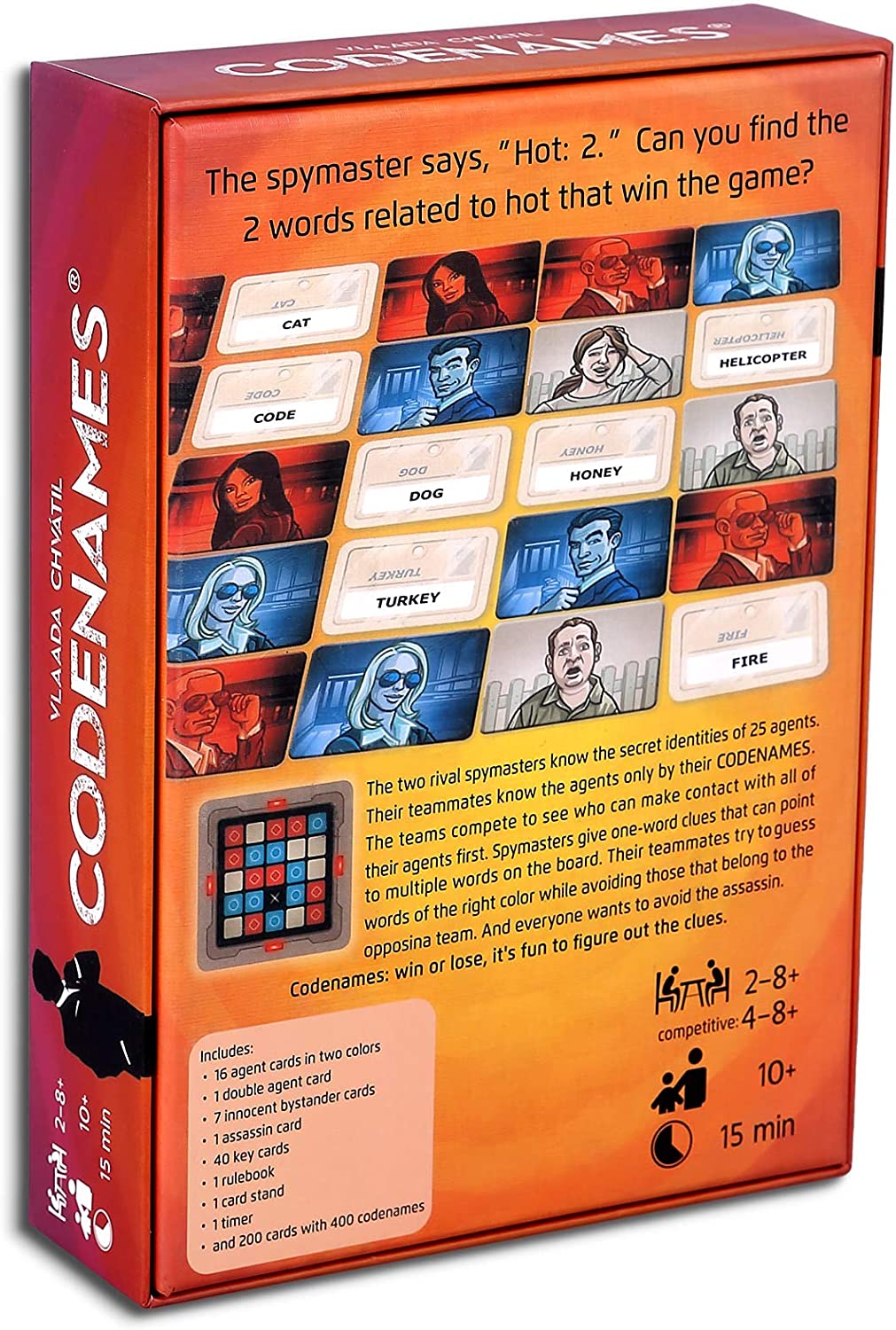 Czech Games Edition - Codenames - Card Game