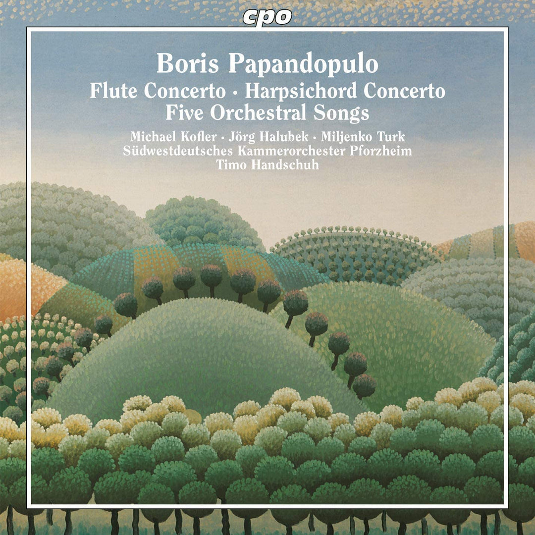 Papandopulo: Flute Concerto [Michael Martin Kofler; Jörg Halubek; Miljenko Turk; Timo Handschuh ] [Cpo: 777941-2] [Audio CD]