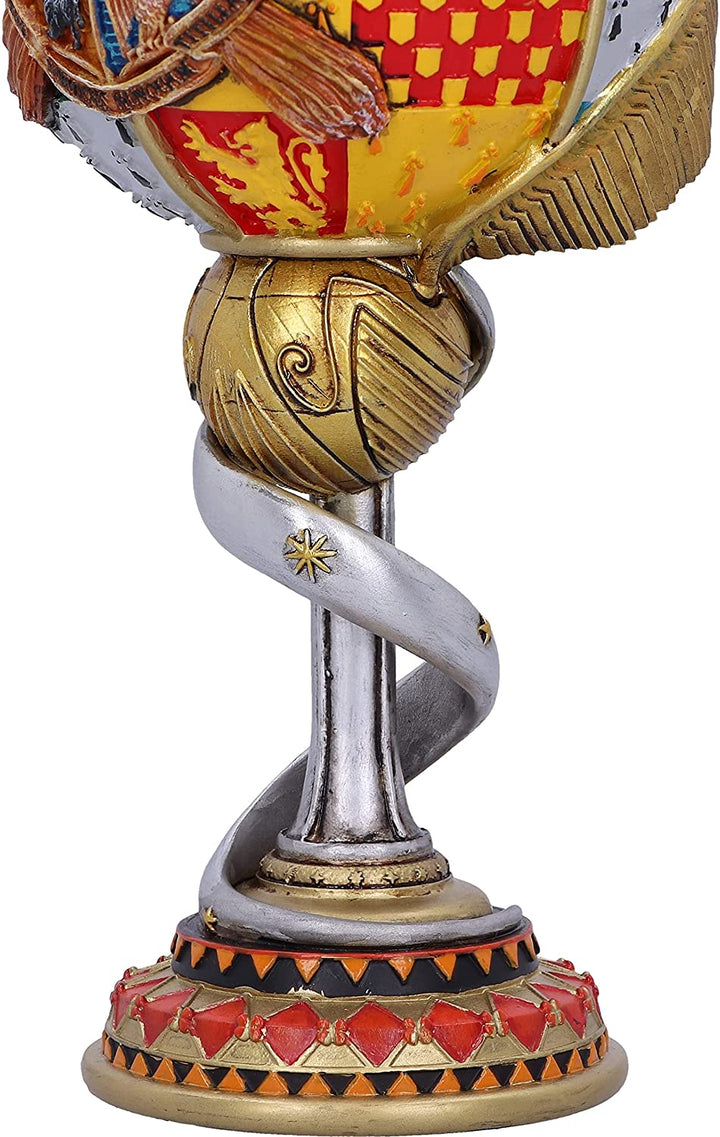 Nemesis Now Harry Potter Golden Snitch Quidditch Collectible Goblet, Resin, Yellow, 19.5cm