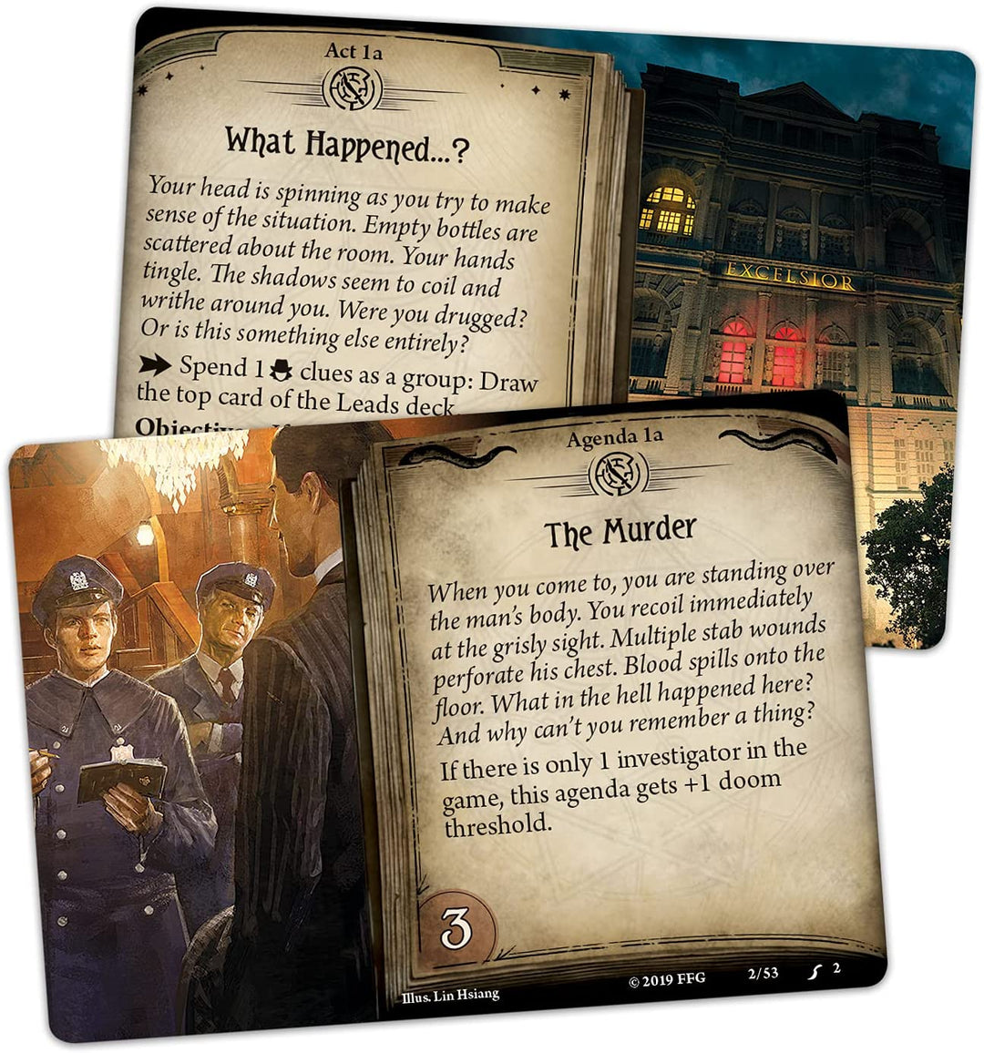 Fantasy Flight Games | Arkham Horror The Card Game: Scenario Pack - 5. Murder at