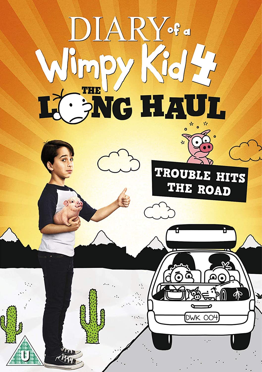 Journal d&#39;un enfant Wimpy 4 Le long-courrier [DVD] [2017]