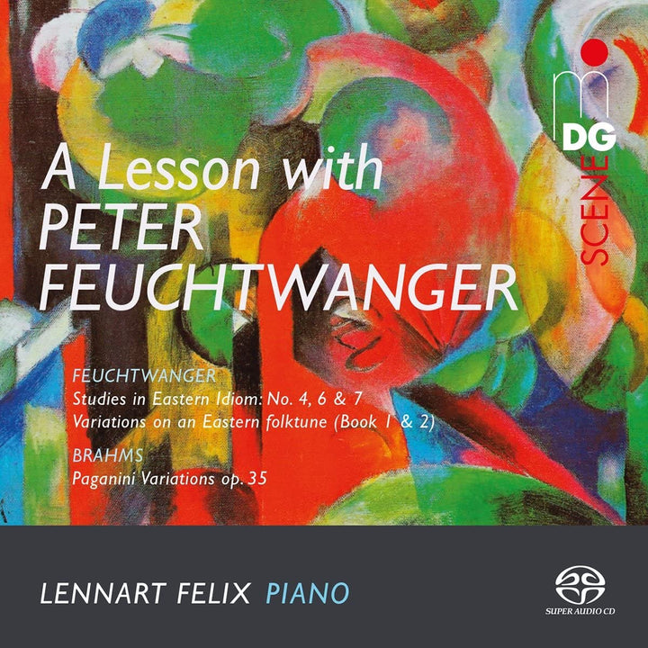 Felix Lennart - A Lesson With Peter Feuchtwanger; Brahms Paganini Variation [Audio CD]