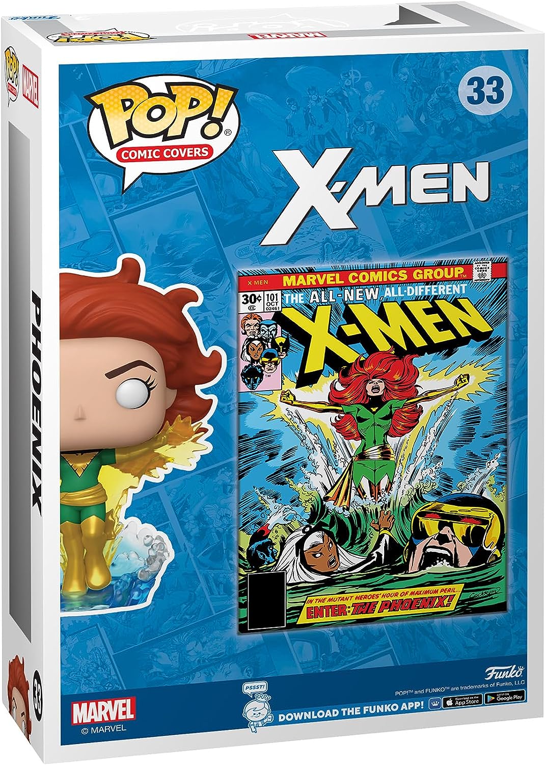 Comic Cover: Marvel - X-Men Phoenix Funko 72501 Pop! Vinyl #33