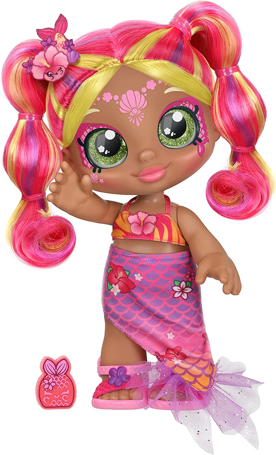 Kindi Kids Dress Up Magic Tropicarla Mermaid Face Paint Doll