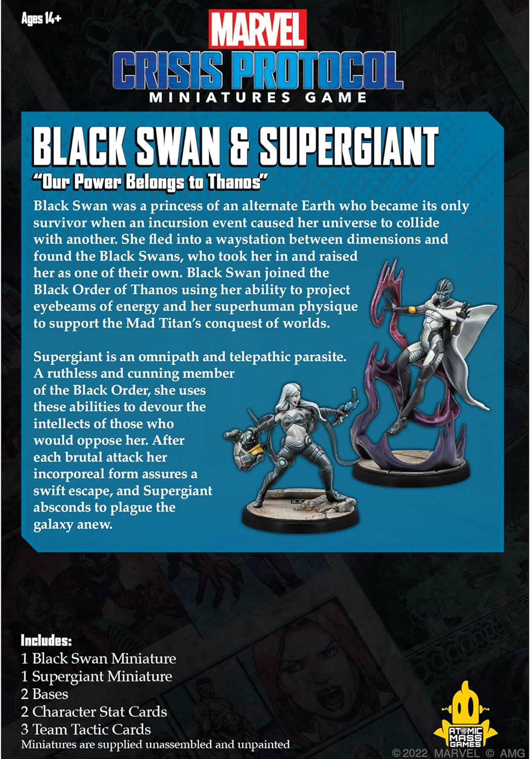 Marvel Crisis Protocol: Black Swan & Supergiant