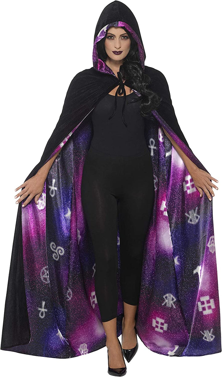 Smiffys Galaxy Ouija Reversible Cape (45118)