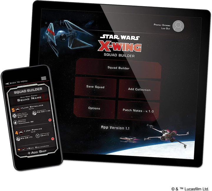 Fantasy Flight Games – Star Wars X-Wing Second Edition: Standalone: ​​X-Wing Second Edition – Miniaturspiel