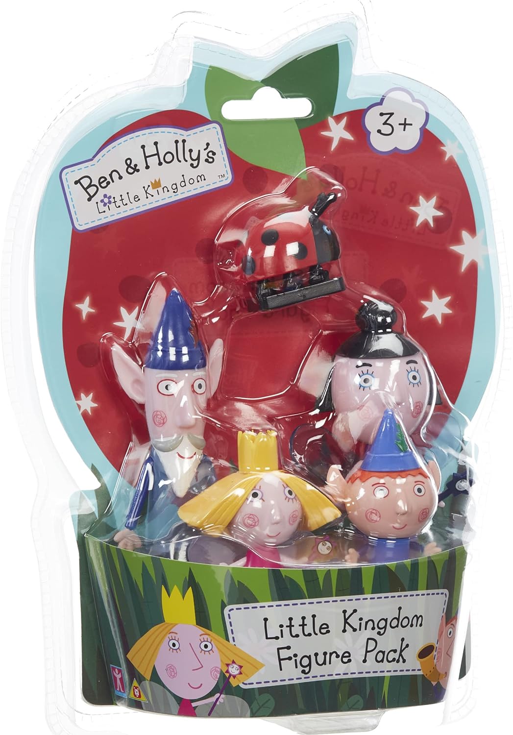 Ben & Holly Collectable 5 Figure Pack, Ben and Holly's little kingdom, wise old elf, nanny plum, imaginative play