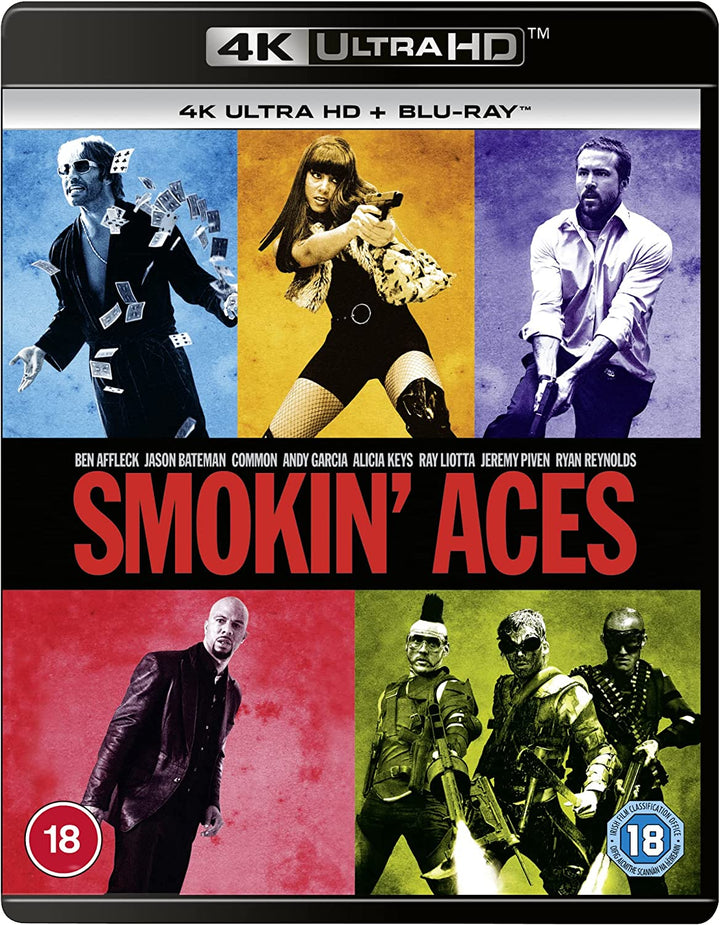 Smokin' Aces [4K Ultra HD] [2006] [Region Free] [Blu-ray]