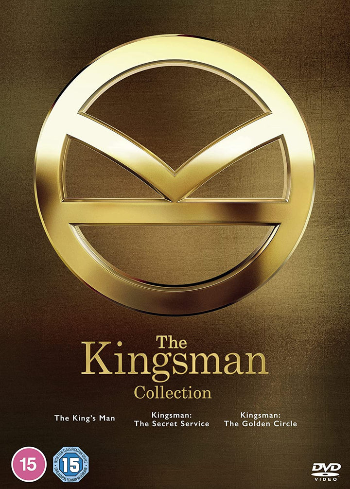 The Kingsman 1-3 Trilogy Box Set [DVD]