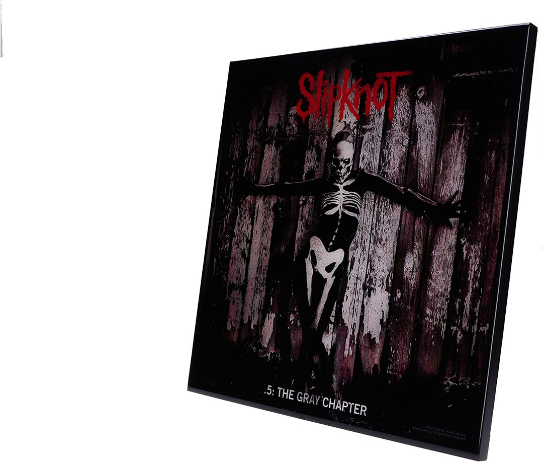 Nemesis jetzt offiziell lizenziertes Slipknot 5: The Grey Chapter Crystal Clear Art P
