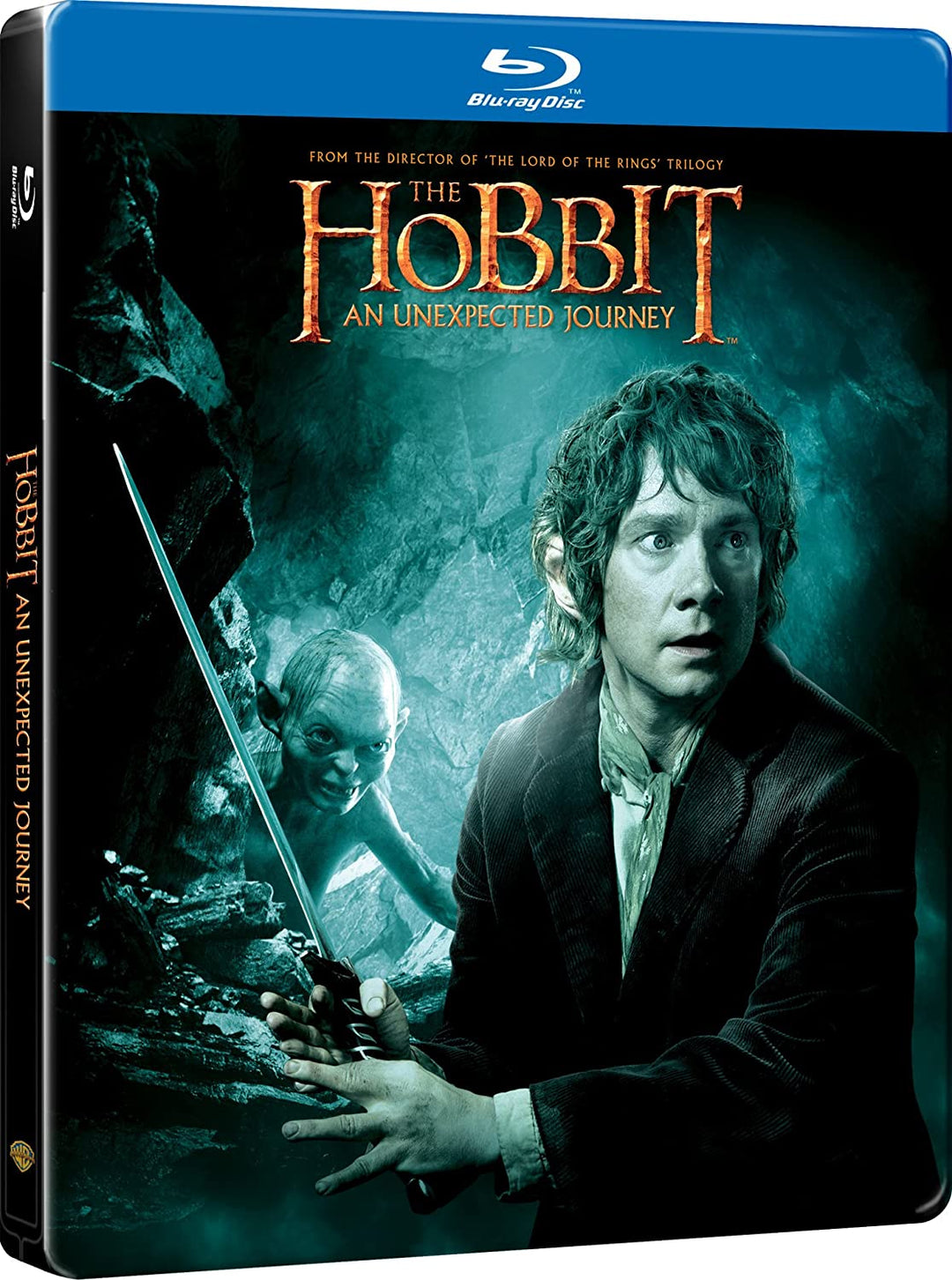 Der Hobbit: Eine unerwartete Reise [Steelbook] [2012] [Region Free] – Fantasy/Abenteuer [Blu-ray]