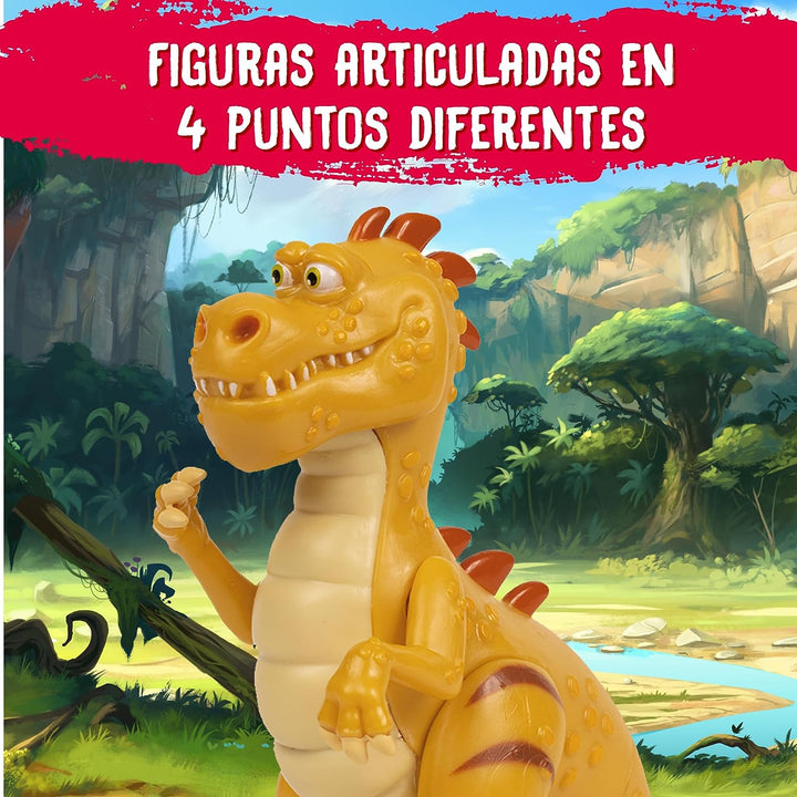 Gigantosaurus – bewegliche Figuren 13 cm, Dinosaurier-Puppen, Charaktere aus dem C
