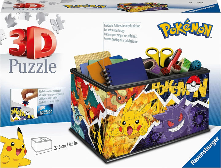 Ravensburger RAV Aufbewahrungsbox Pokemon 3D 11546