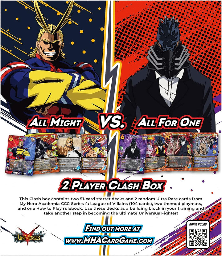 My Hero Academia CCG Series 4: All Might vs All for One Clash Decks