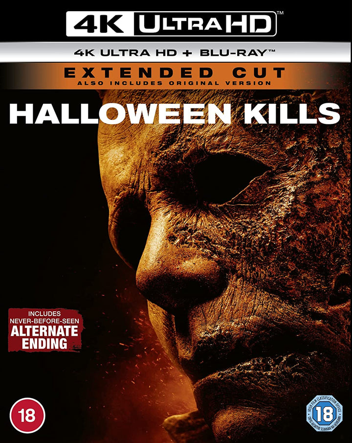 Halloween Kills [4K Ultra HD] [2021] [Region Free] - Horror [Blu-ray]