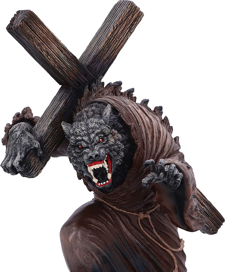 Nemesis Now Powerwolf Via Dolorosa 25cm, Brown