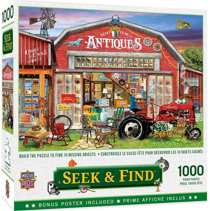 1000-teiliges Puzzle für Erwachsene, Familien oder Kinder – Garden Hideaway von Masterp