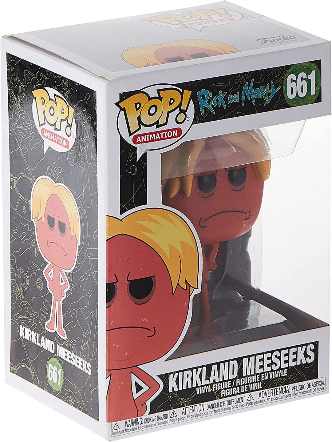 Rick &amp; Morty Kirkland Meeseeks Funko 44251 Pop! Vinyl Nr. 661
