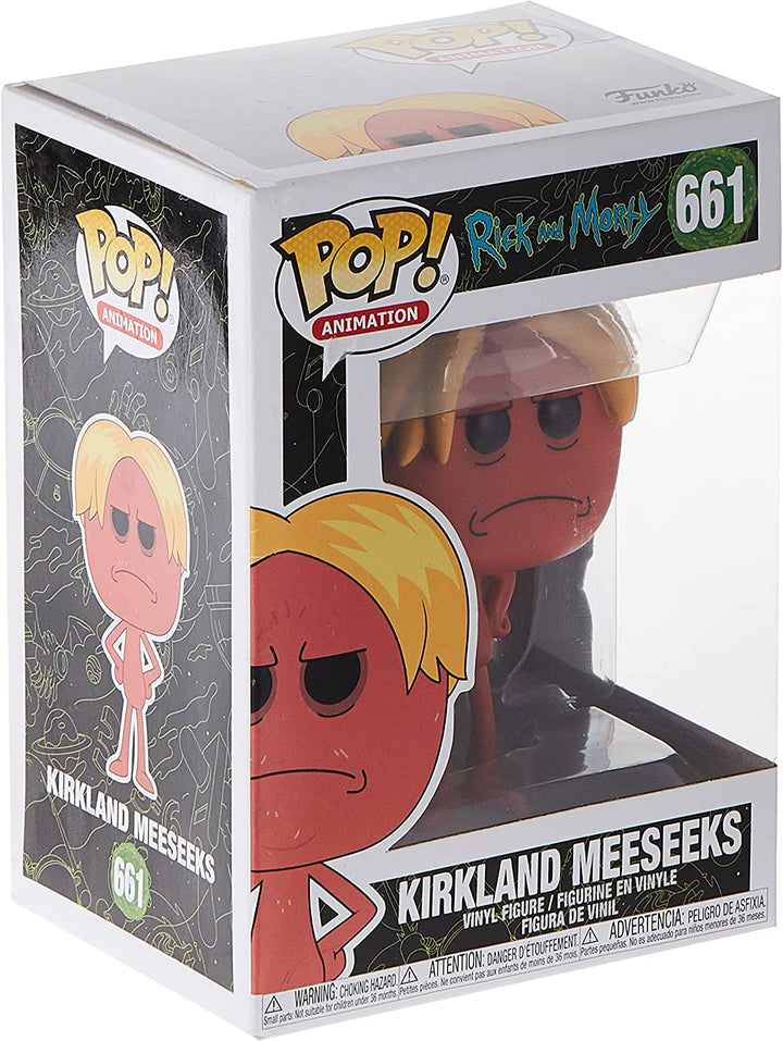 Rick &amp; Morty Kirkland Meeseeks Funko 44251 Pop! Vinyl Nr. 661