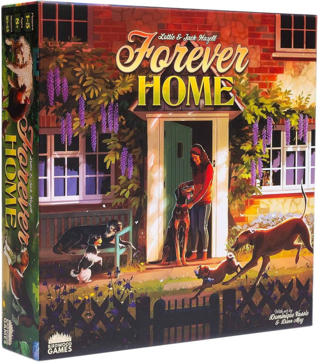 Forever Home Strategy Board Game by Birdwood Games, for Family Night, Perfect Perfect for Dog Lovers, Kids & Adults