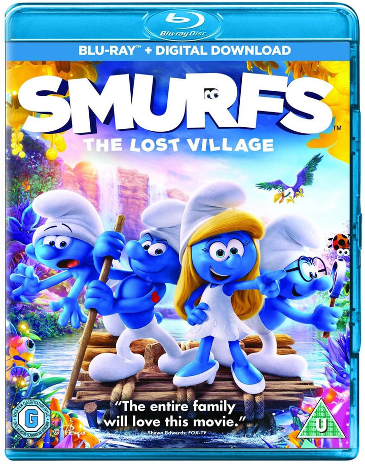 Smurfs: The Lost Village [2017] [Region Free] - Family/Adventure [Blu-ray]