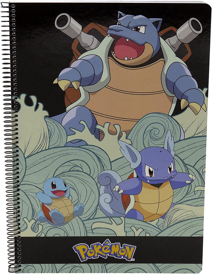 Folio 80 Sheets Pokemon - Squirtle (CyP Brands)