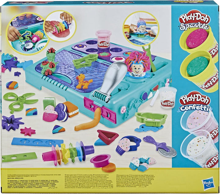 Play-Doh On the Go Imagine and Store Studio with Over 30 Tools and 10 Cans