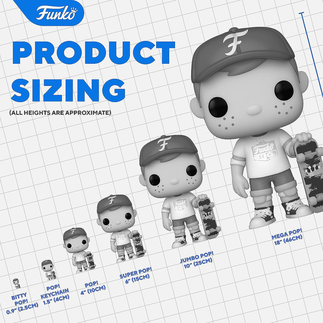 Funko POP! Filme: Die Krähe – Eric – Vinyl-Sammelfigur – Geschenkidee – Offi