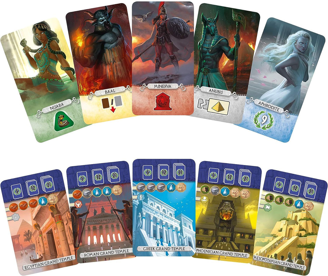 Repos Production - 7 Wonders Duel Pantheon Expansion - Board Game