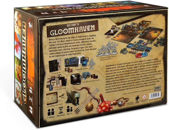 Cephalofair Games CPH0201 Gloomhaven, Mixed Colours, One Size