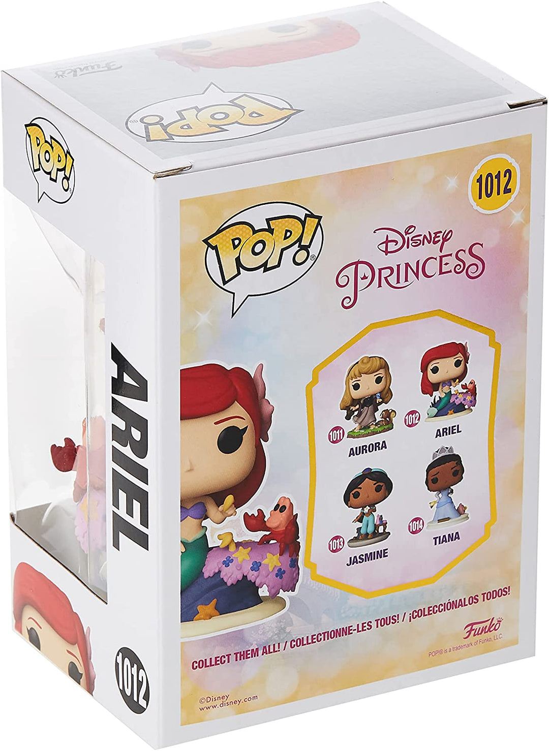 Disney: The Little Mermaid Ultimate Princess Ariel (w/ Sebastian) Funko 54742 Pop! Vinyl #1012