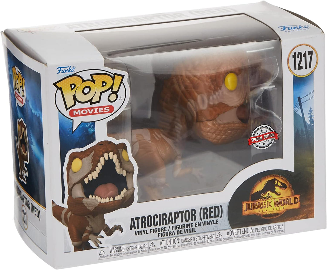 Funko Pop! Movies - Atrociraptor (Red) Vinyl Figure (55291)