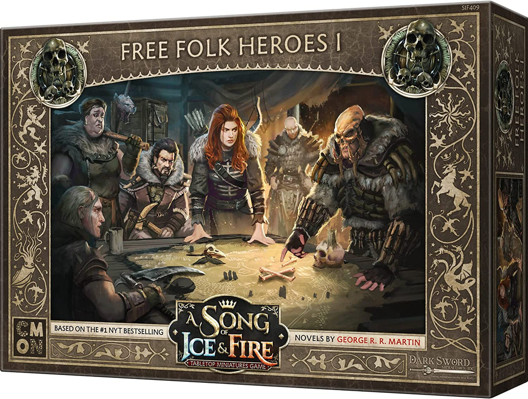 A Song of Ice and Fire: Free Folk Heroes Box 1