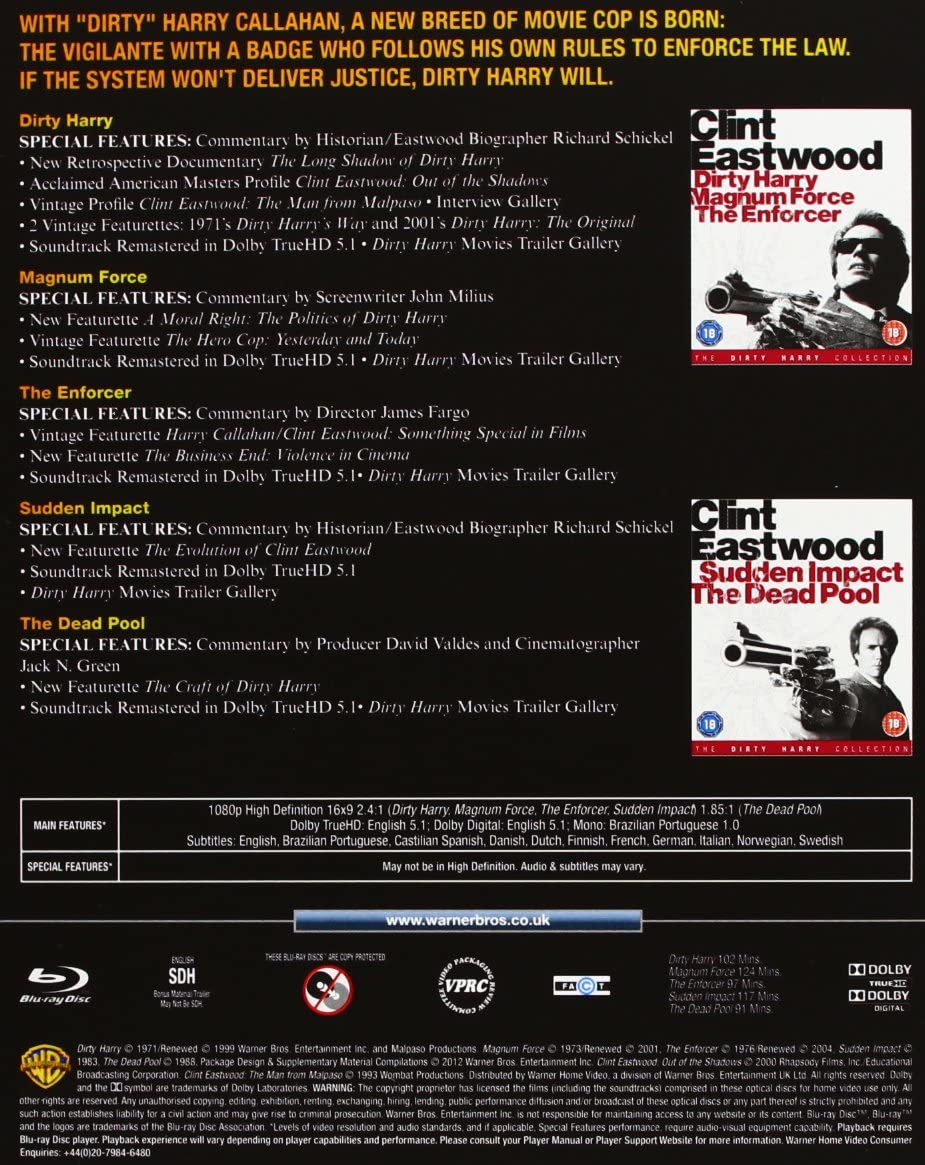 Dirty Harry Collection (1971-1988) - Blu-ray 3