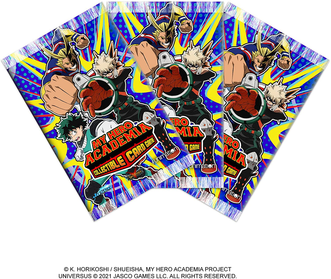 Jasco My Hero Academia LCG Booster Box with Display of 24 Envelopes