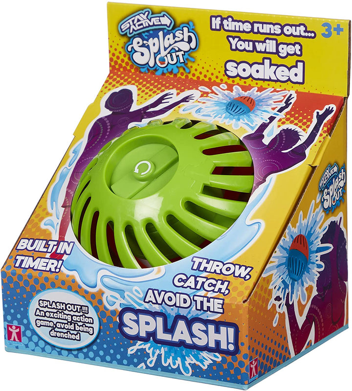 Splash Out throwing and catching water balloon indoor outdoor activity fun famil