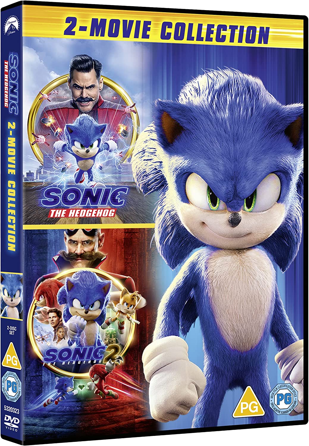 Sonic The Hedgehog 1 & 2 [DVD]