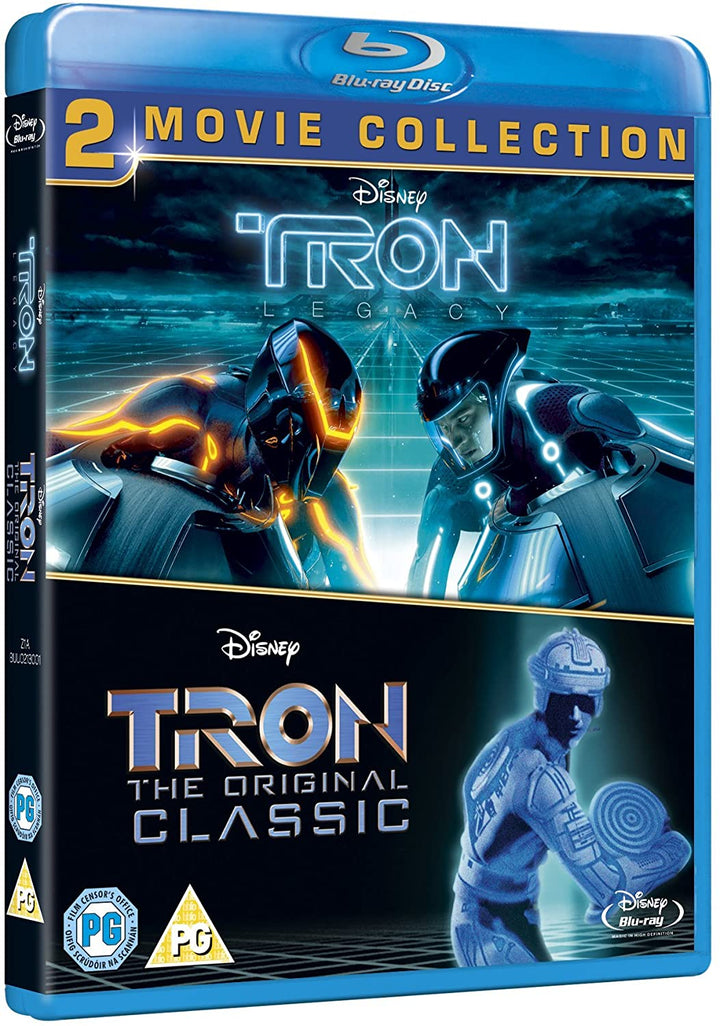 Tron Original & Tron Legacy BD [Region Free] - Sci-fi/Action [Blu-ray]