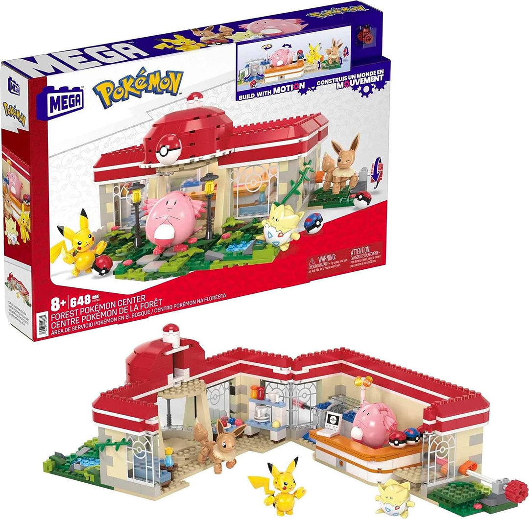 Mega Bloks - Pokemon Construx Set (Forrest Pokemon Centre)