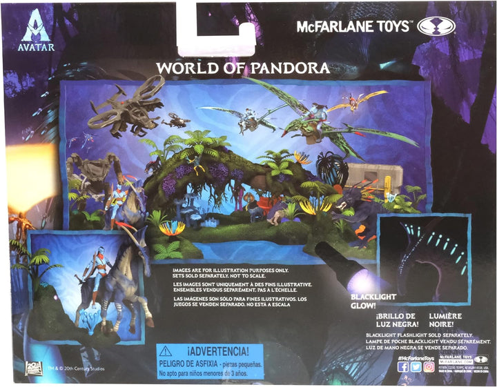 McFarlane Toys - Disney Avatar – World of Pandora Tsu’tey and Direhorse Avatar Movie