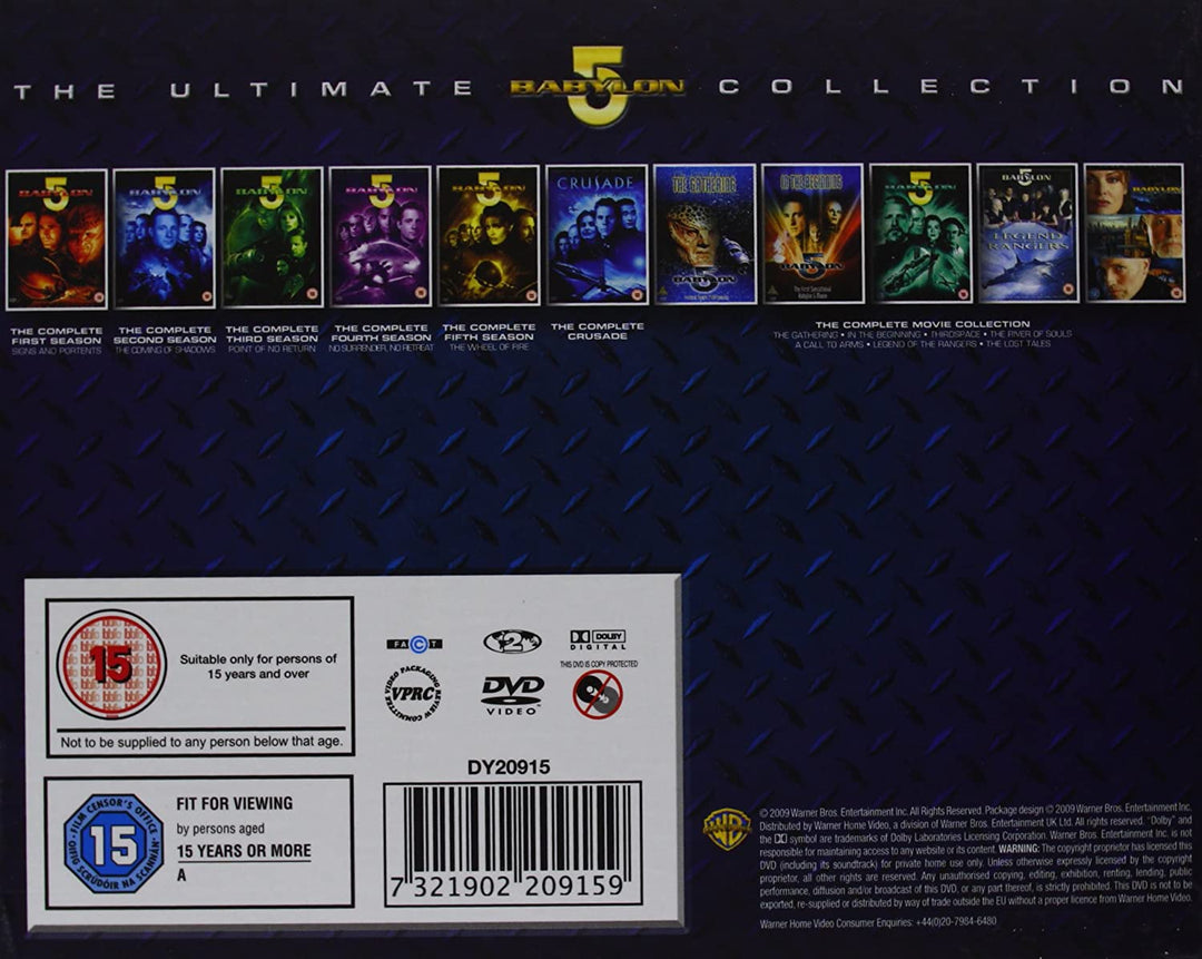 Babylon 5: The Complete Collection + The Lost Tales - Drama [DVD]