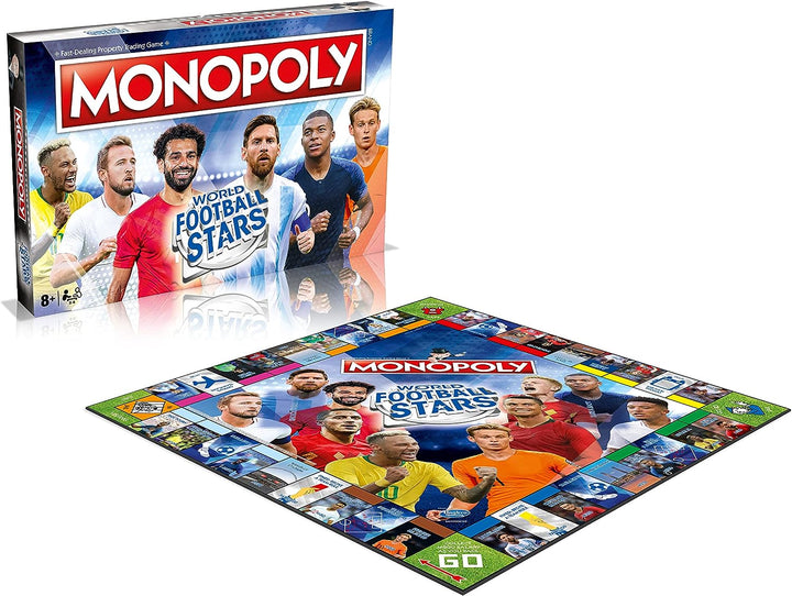 World Football Stars Monopoly Board Game